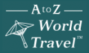 A to Z World Travel Button