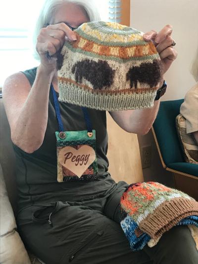 "Knitting the National Parks" by Peggy