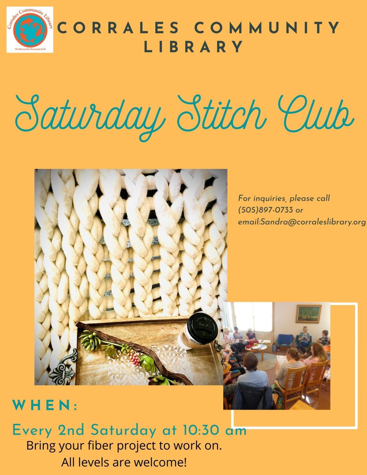 Saturday Stitch Club